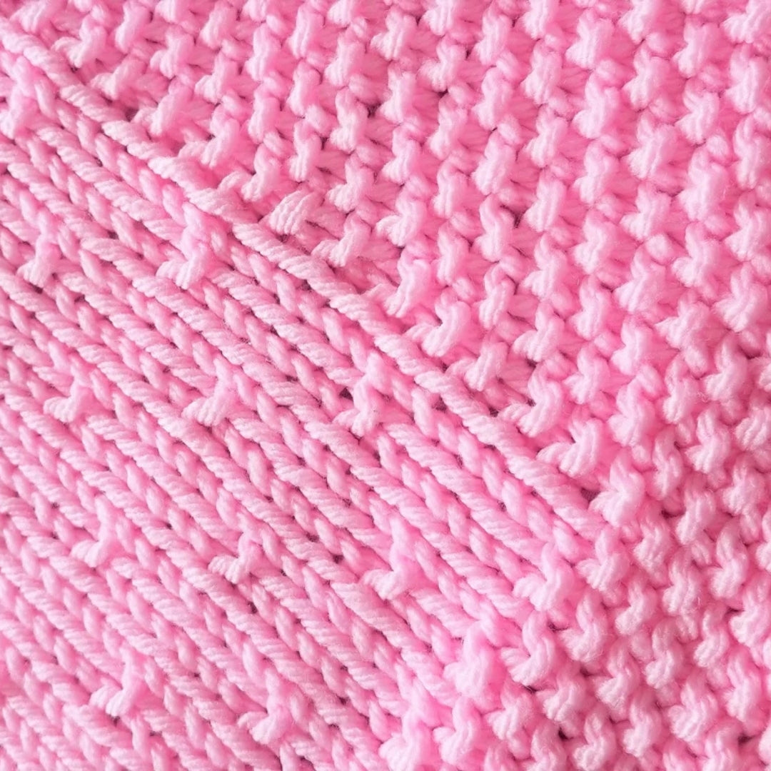 Forest Dew Blanket Knitting Pattern