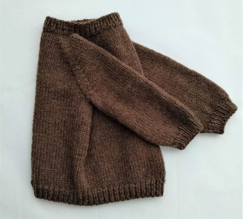 Calendula Top Down Sweater Knitting Pattern | 0-14 years