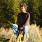 Pine Woods Easy Sweater Knitting Pattern — finished design