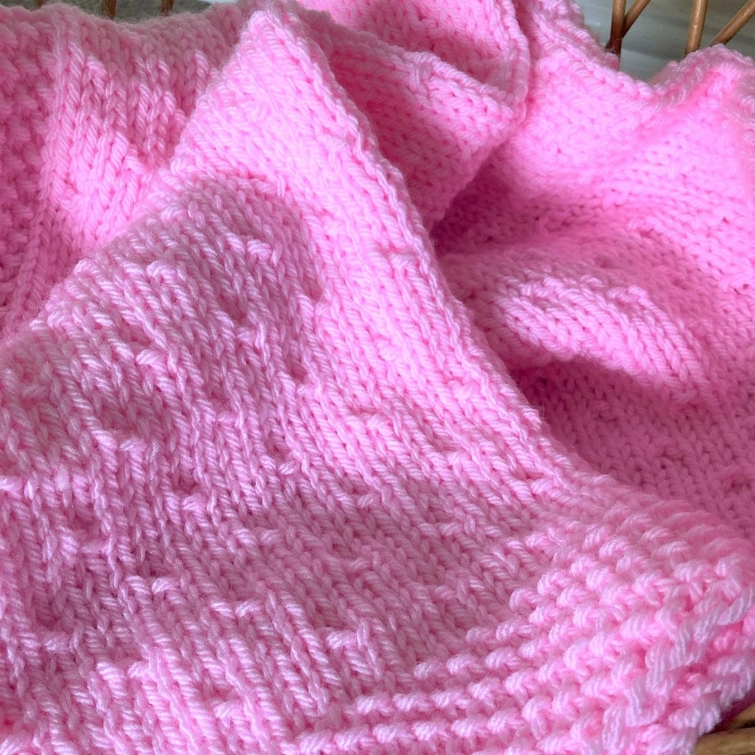 Forest Dew Blanket Knitting Pattern