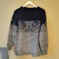 Moon Moth Night Sky Sweater full front