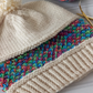 Weaver Warm Beanie with woven color band