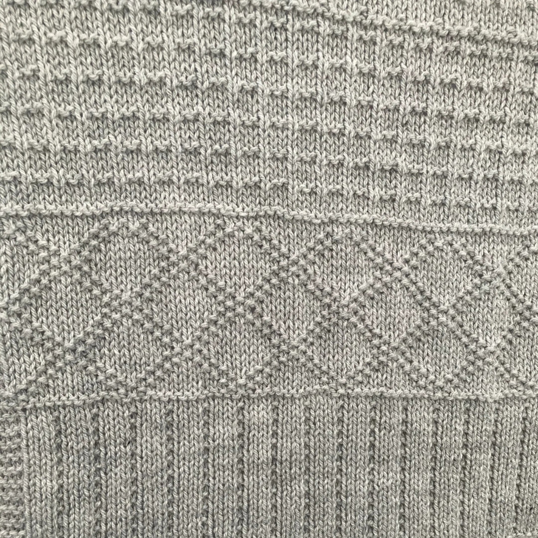 Storybook Patchwork Blanket Knitting Pattern