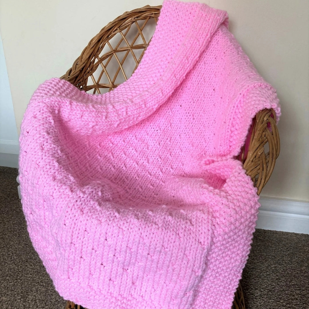 Forest Dew Blanket Knitting Pattern