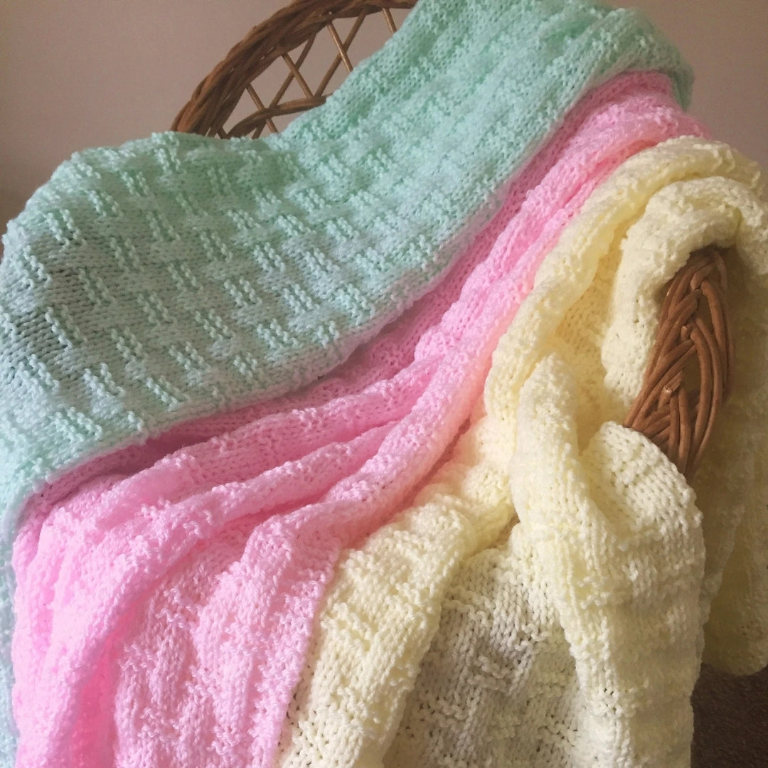 Gentle Lattice Throw Knitting Pattern