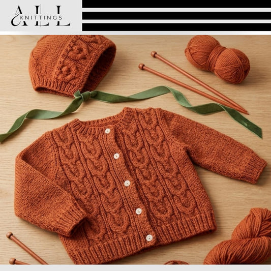 Sweet Cozy Toddler Cardigan Knitting Pattern