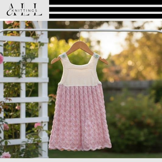 Sunny Pinafore Outfit Knitting Pattern