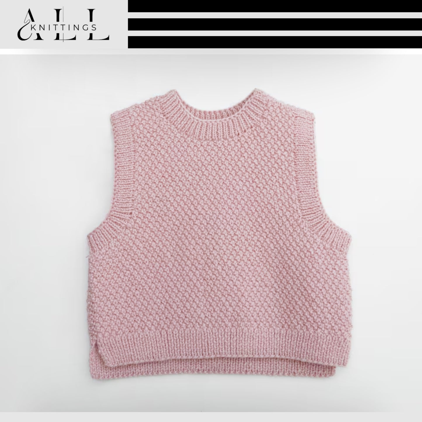 Relaxed Fit Everyday Pullover Knitting Pattern