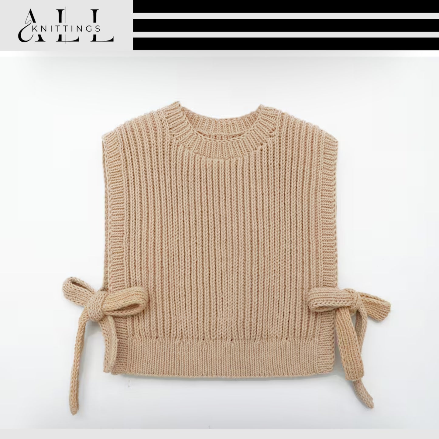 Airy Lightweight Festival Top Knitting Pattern