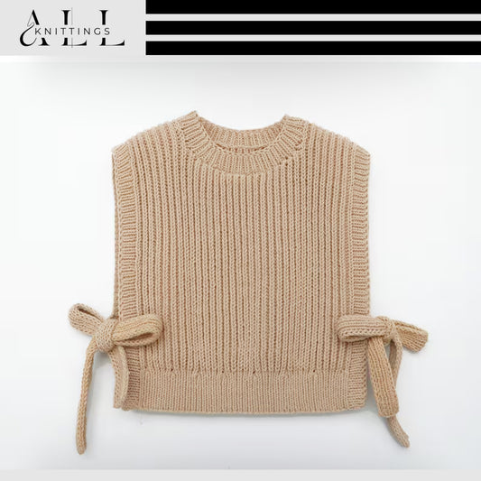 Airy Lightweight Festival Top Knitting Pattern