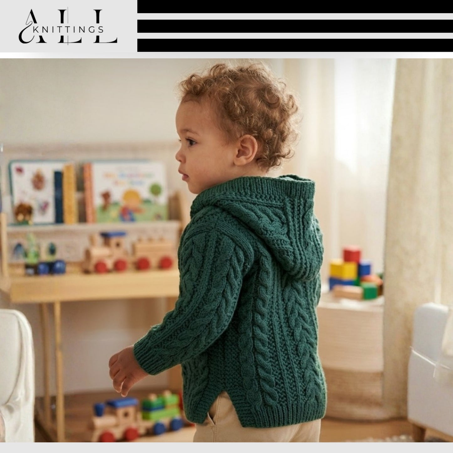 Soft Classic Little One Pullover Knitting Pattern