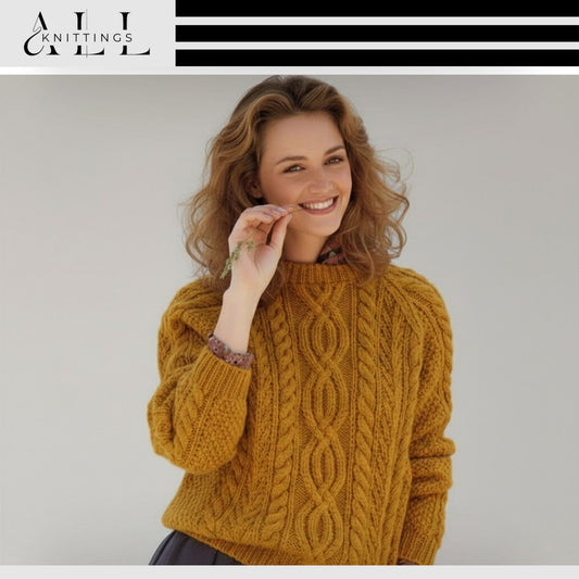 Comfy Twisted Cable Styled Pullover