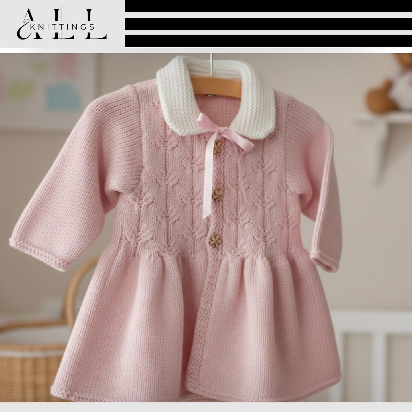 Little Princess Classy Dress Knitting Pattern