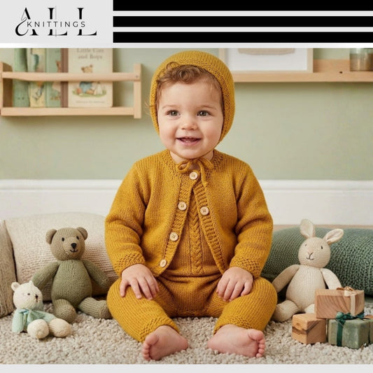 Playful Mini Knitwear Jumper Knitting Pattern
