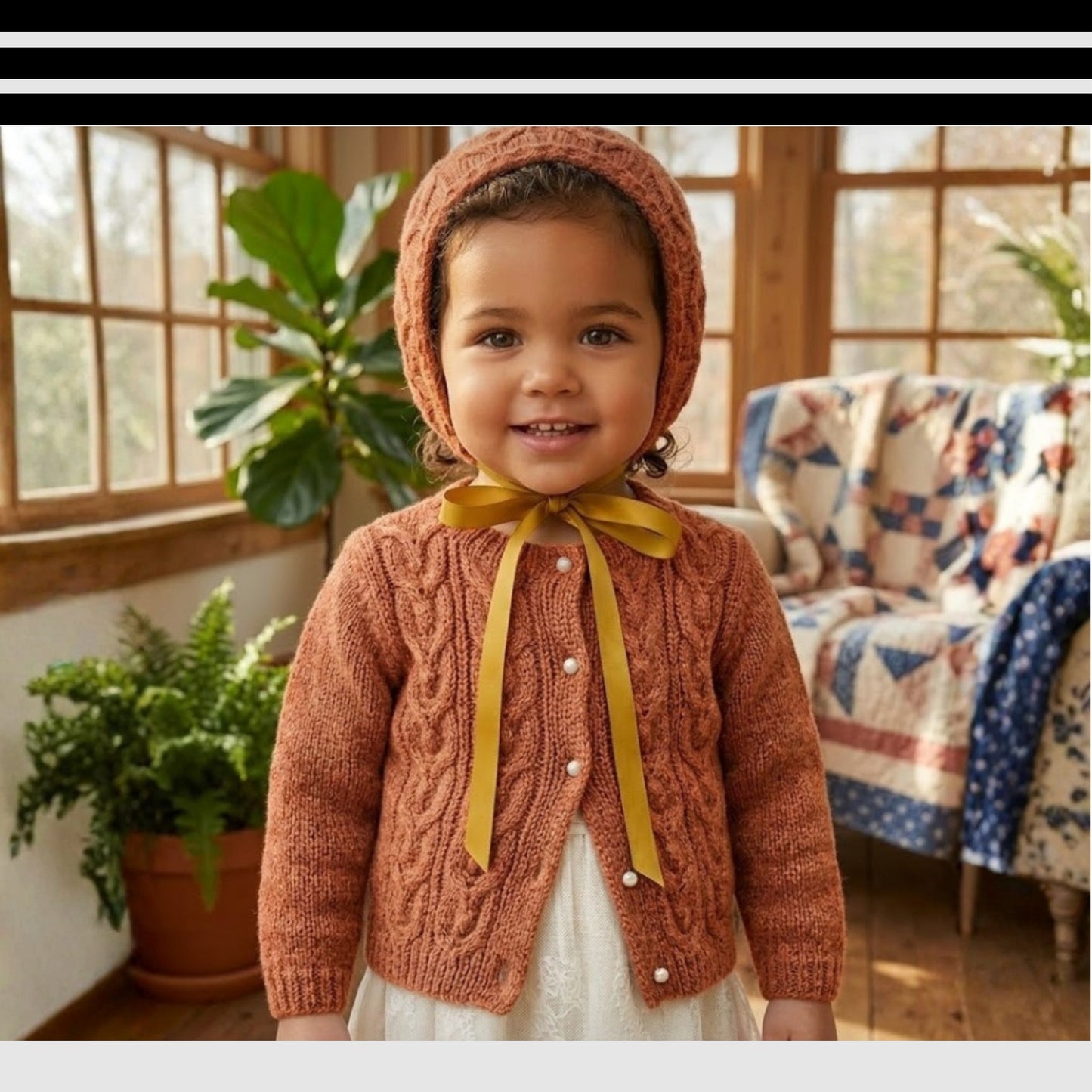 Sweet Cozy Toddler Cardigan Knitting Pattern