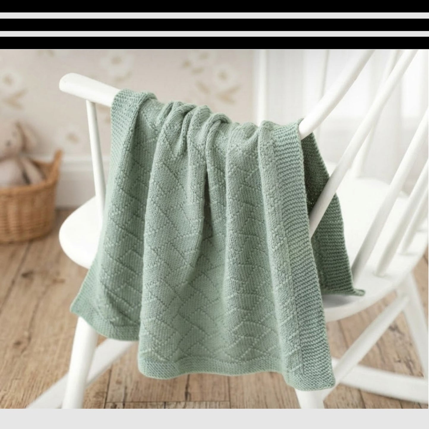 Meadow Soothe Coverlet Knitting Pattern