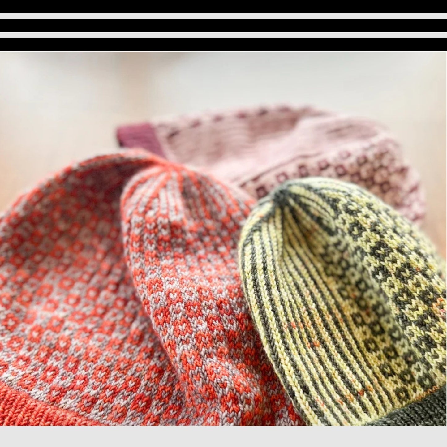 Textured Minimalist Beanie Knitting Pattern