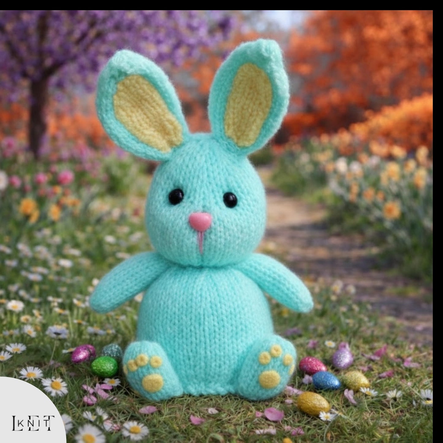 Soft Plush Bunny Toy Companion Knitting Pattern