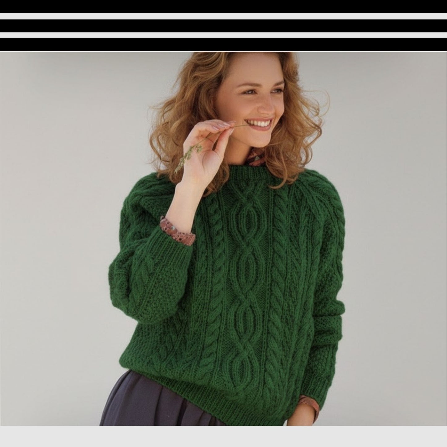 Comfy Twisted Cable Styled Pullover