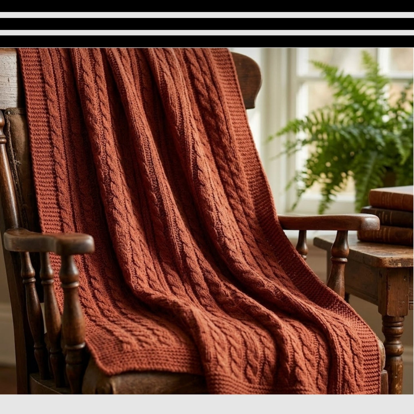 Diamonds Baby Blanket Knitting Pattern