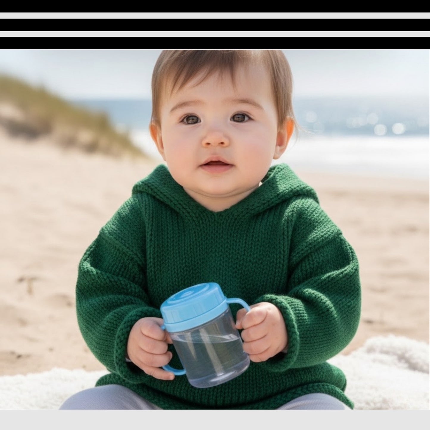 Unisex Little Hoodie Sweater Knitting Pattern