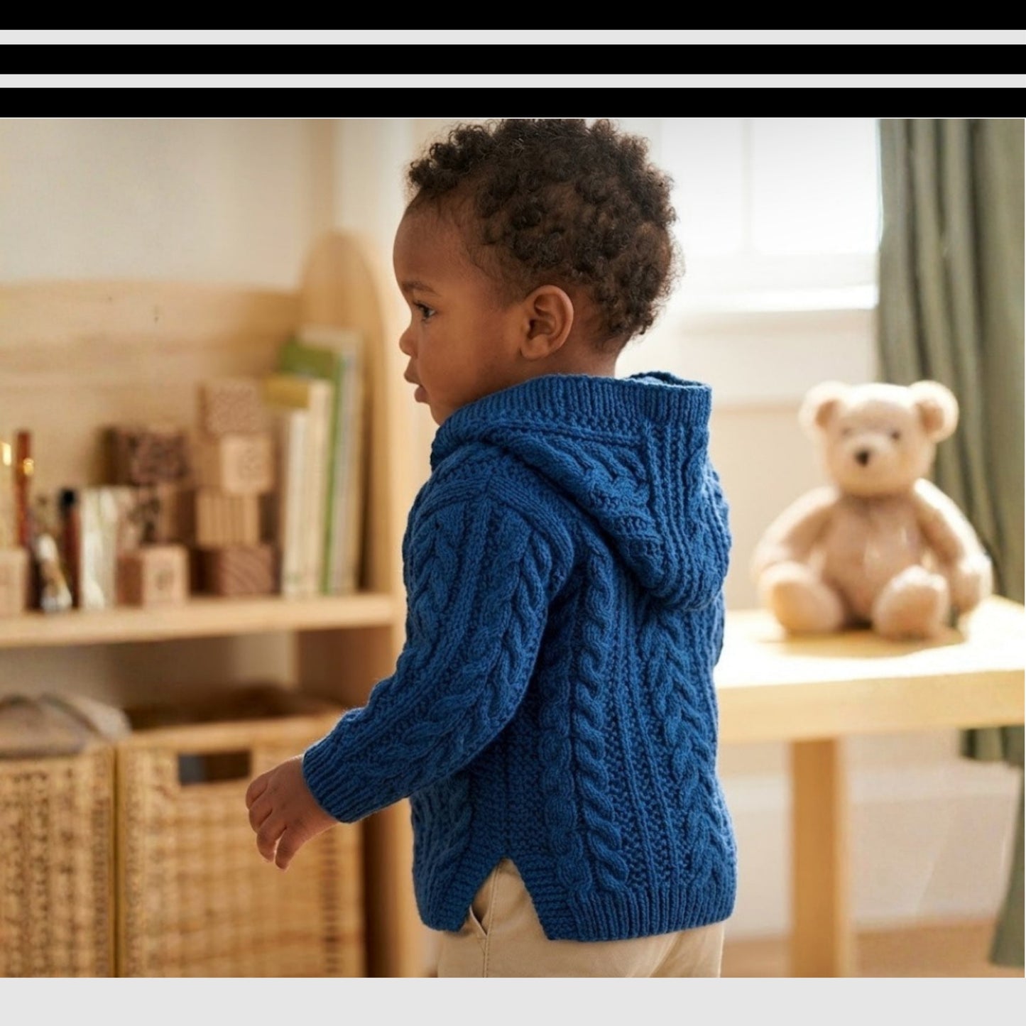 Soft Classic Little One Pullover Knitting Pattern