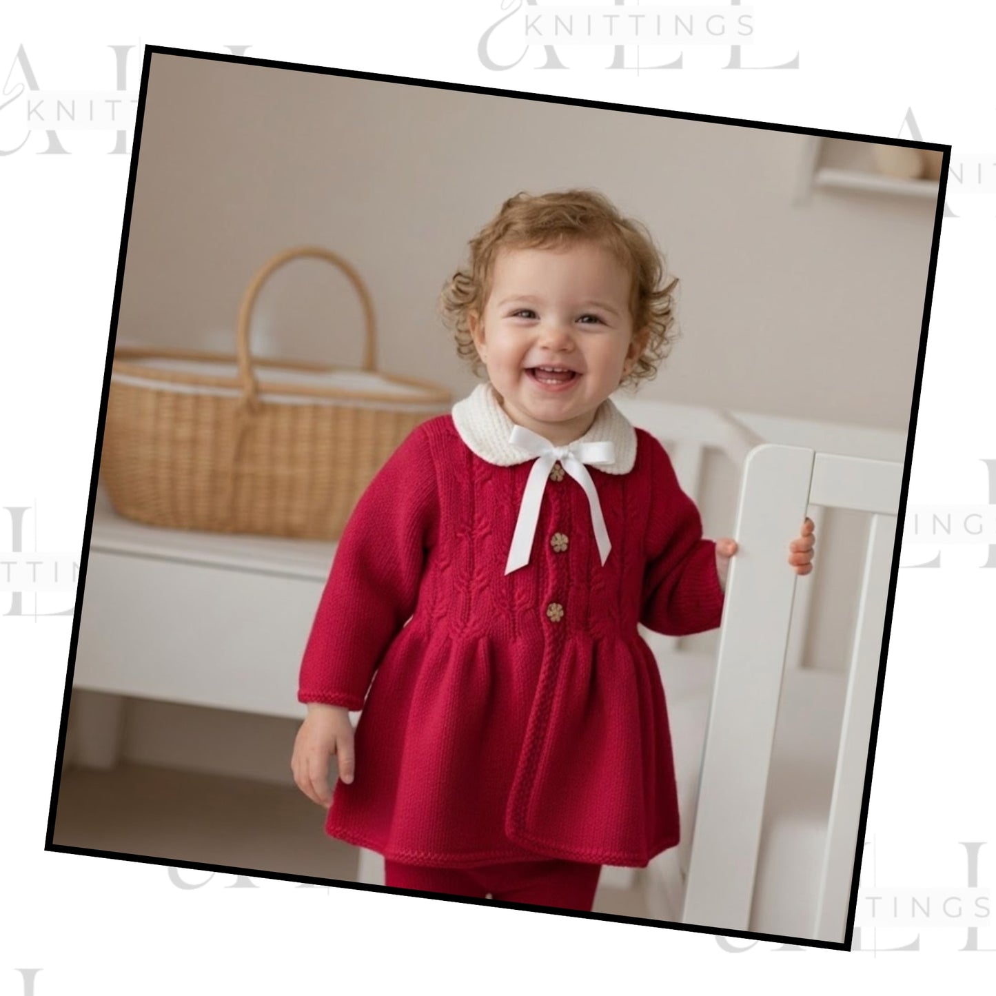 Little Princess Classy Dress Knitting Pattern