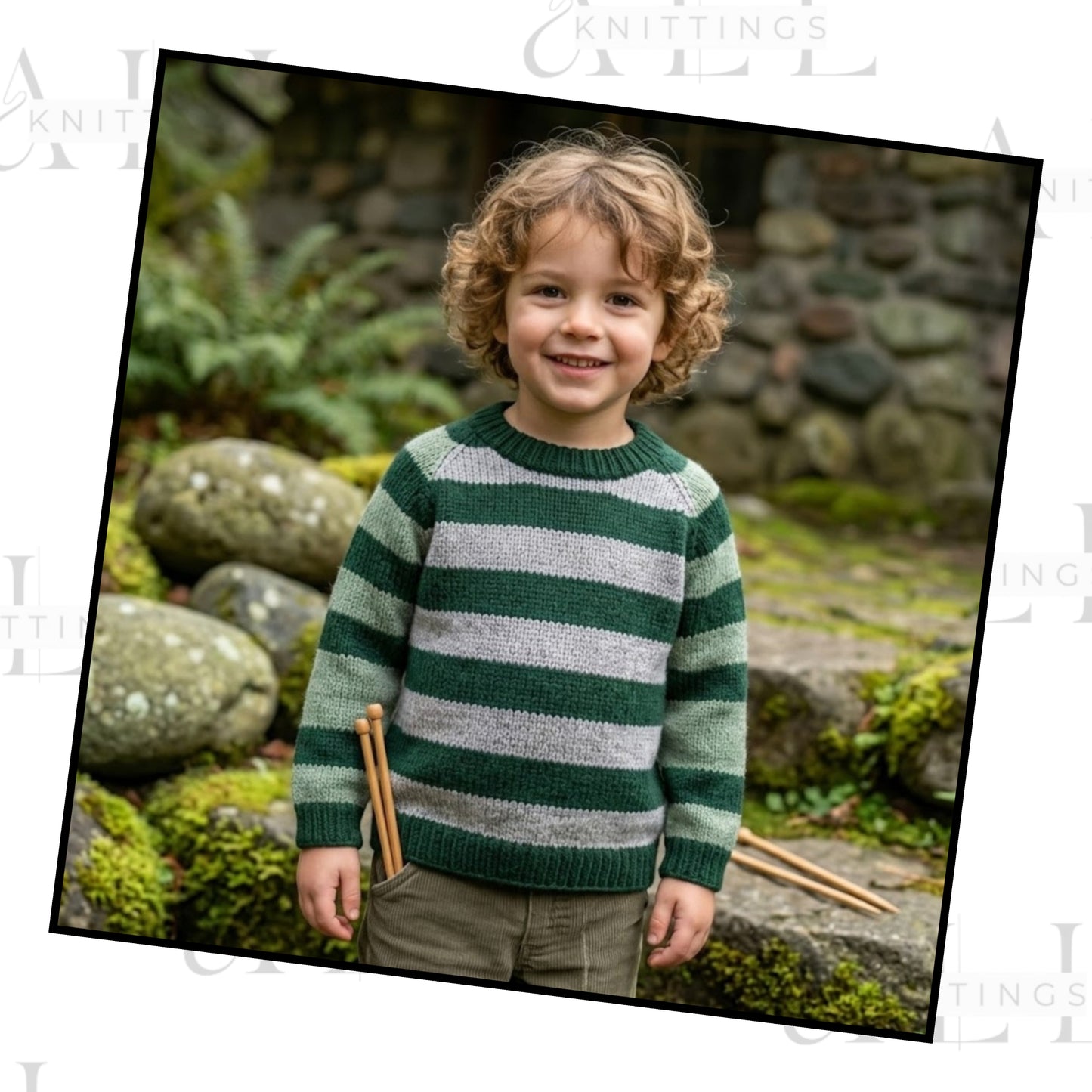 Playful Little Stripe Pullover Knitting Pattern