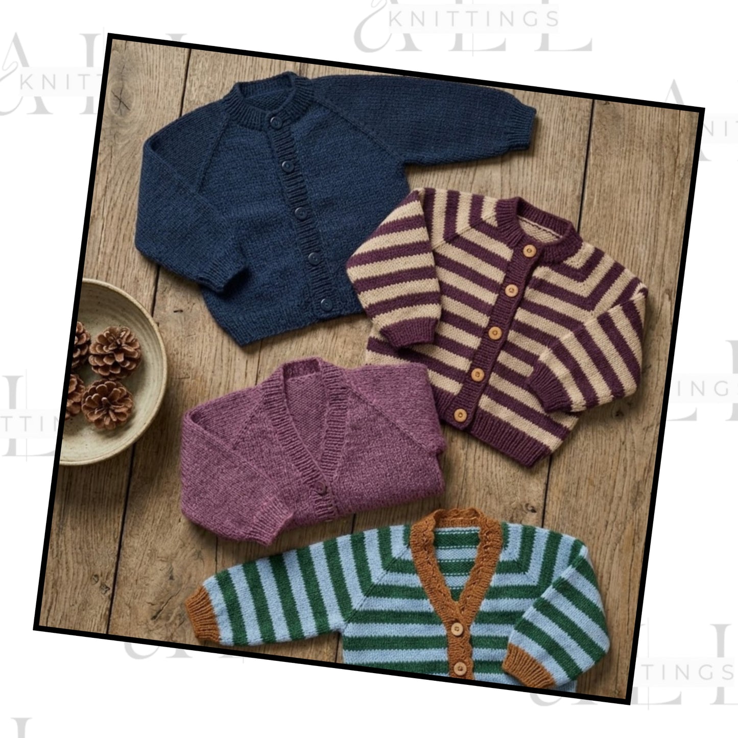 Elegant Cable Detail Layering Vest Knitting Pattern