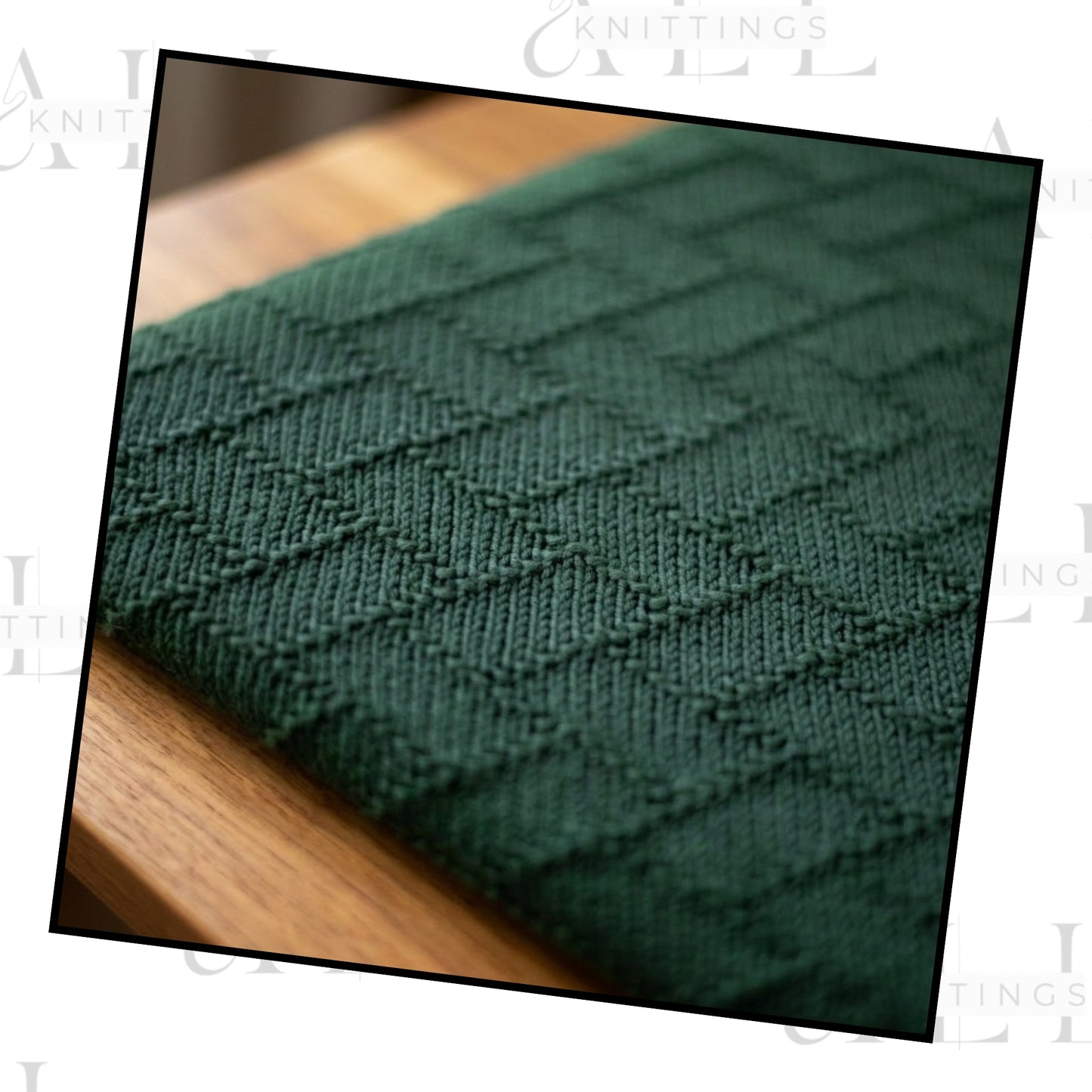 Meadow Soothe Coverlet Knitting Pattern