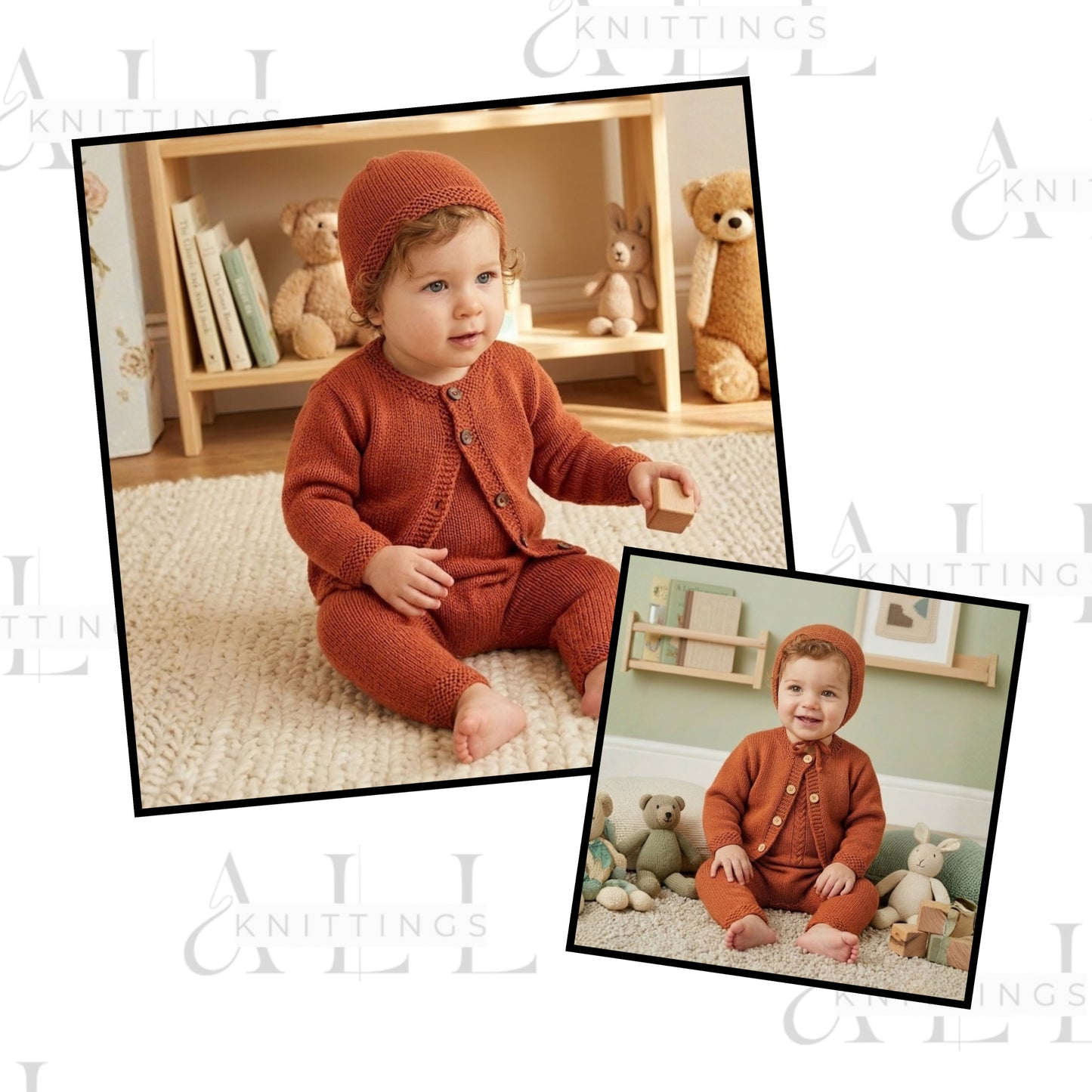 Playful Mini Knitwear Jumper Knitting Pattern
