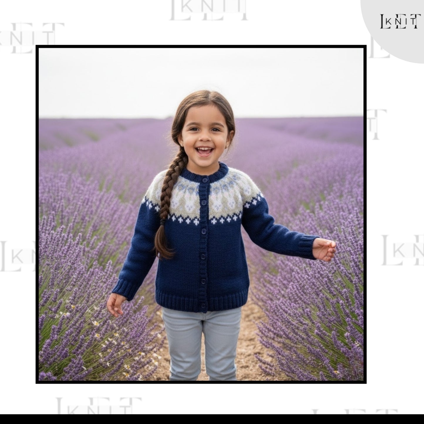 Classic Holiday Yoked Kid’s Knitwear Knitting Pattern