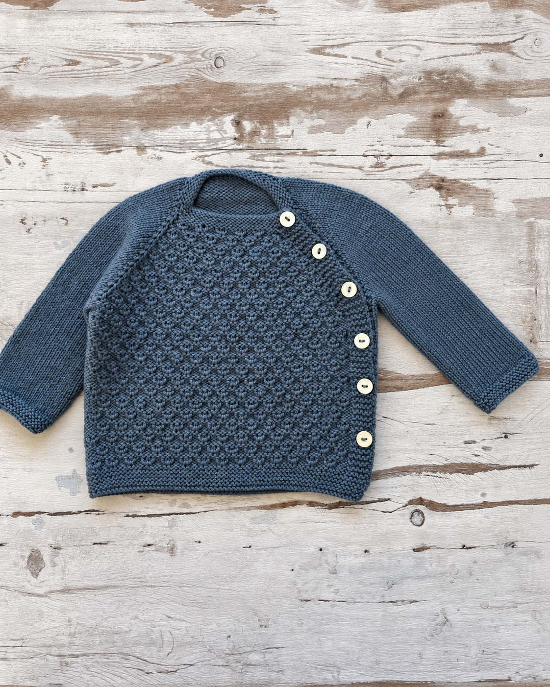 Sweet Little Baby Pullover Knitting Pattern
