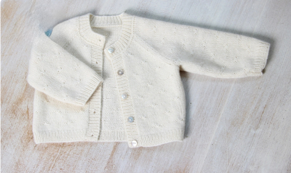 Classy Baby Sweater Cardigan Knitting Pattern