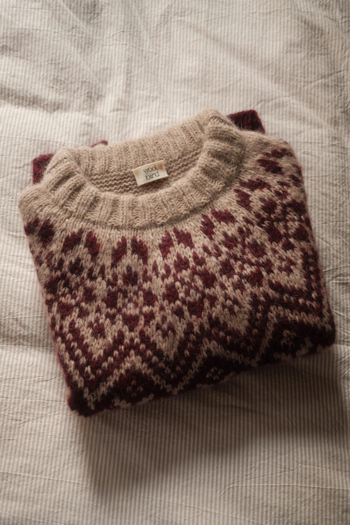 Bloom Yoke Pullover knitting pattern — view 06