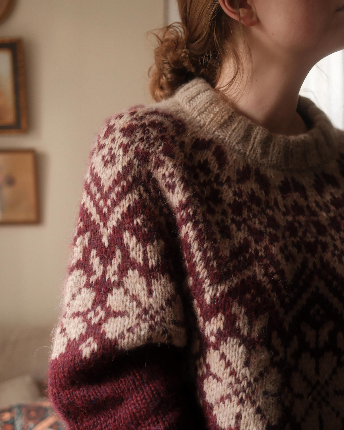 Bloom Yoke Pullover knitting pattern — view 10