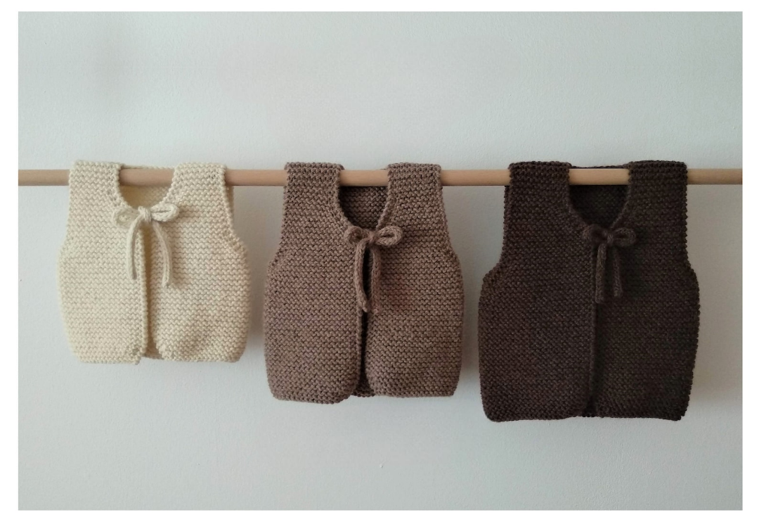 Smart Junior Layering Vest Knitting Pattern