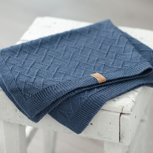 Meadow Soothe Coverlet Knitting Pattern