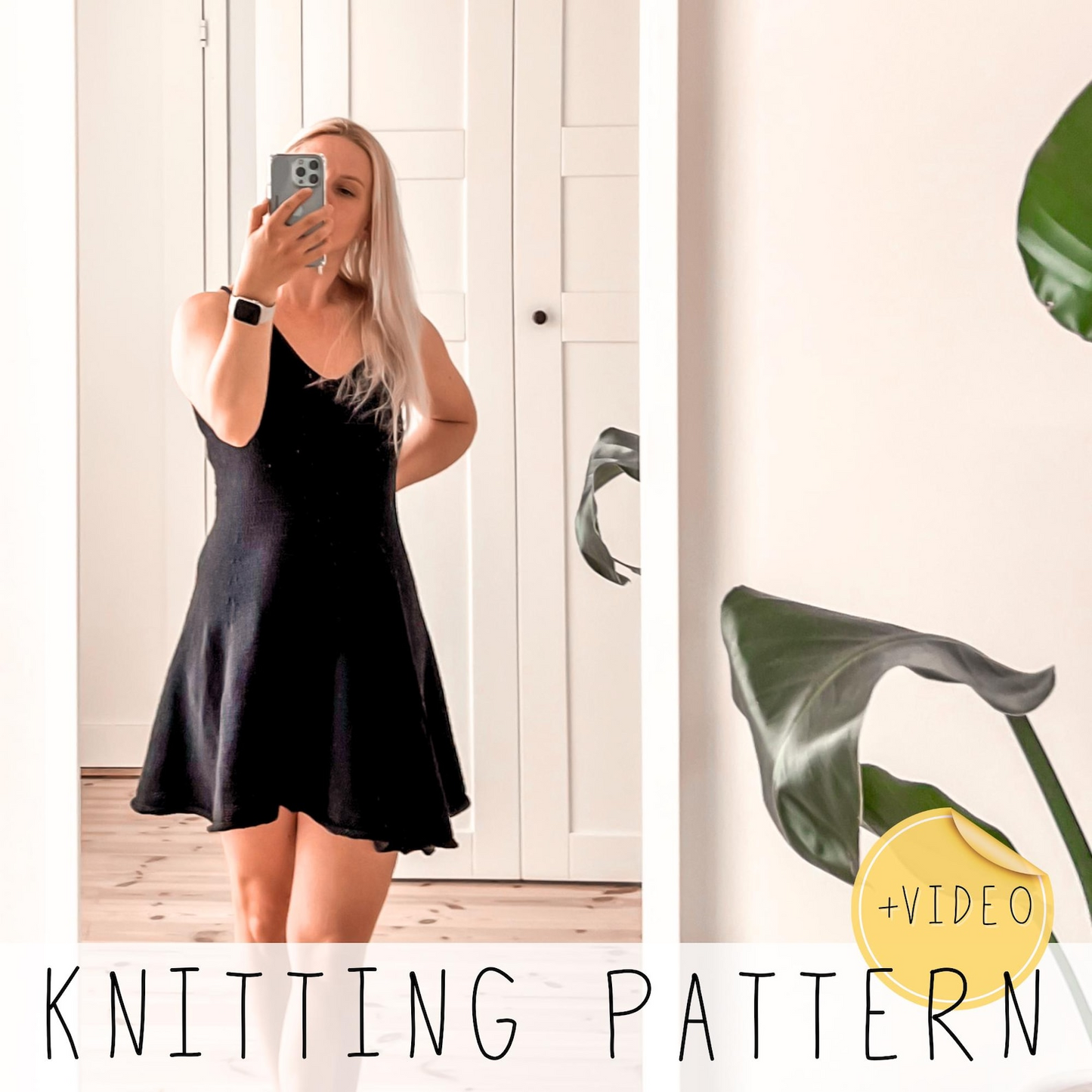 Little Black Dress Knitting Pattern