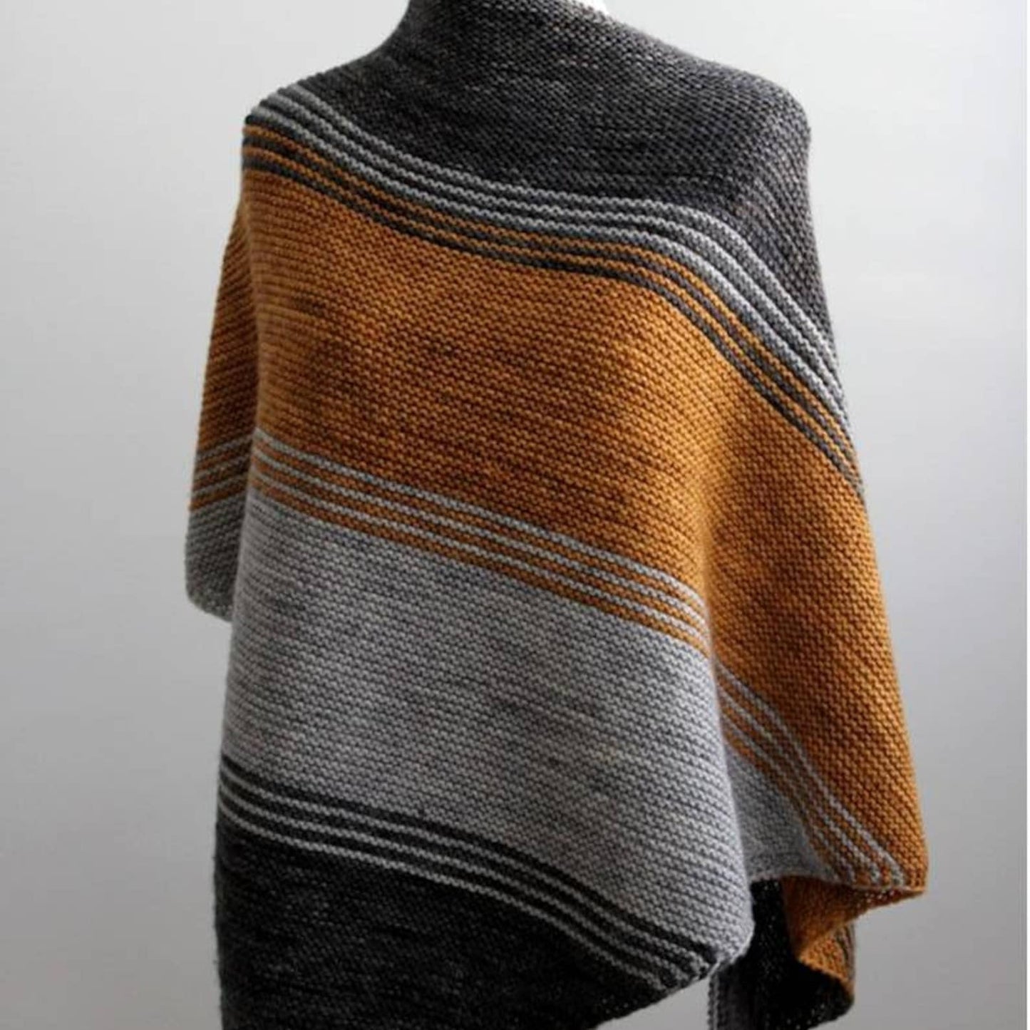 Winter Shawl Knitting Pattern