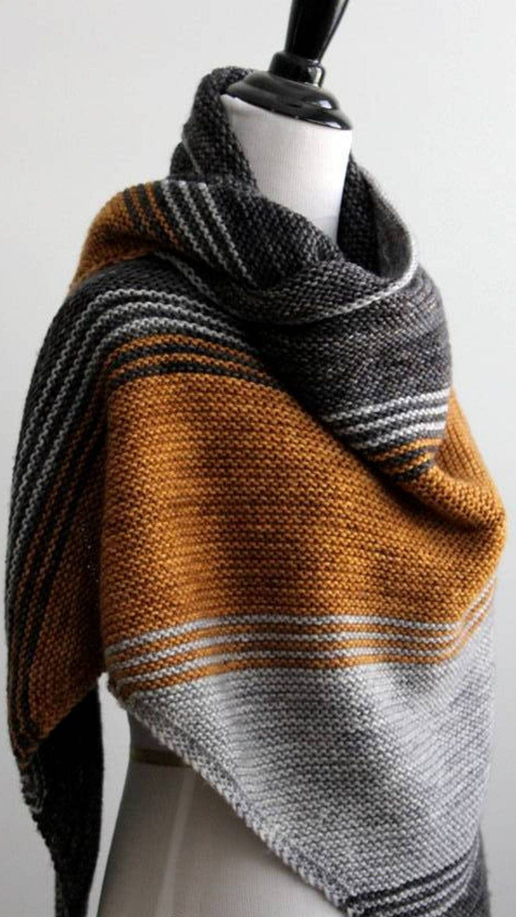 Winter Shawl Knitting Pattern