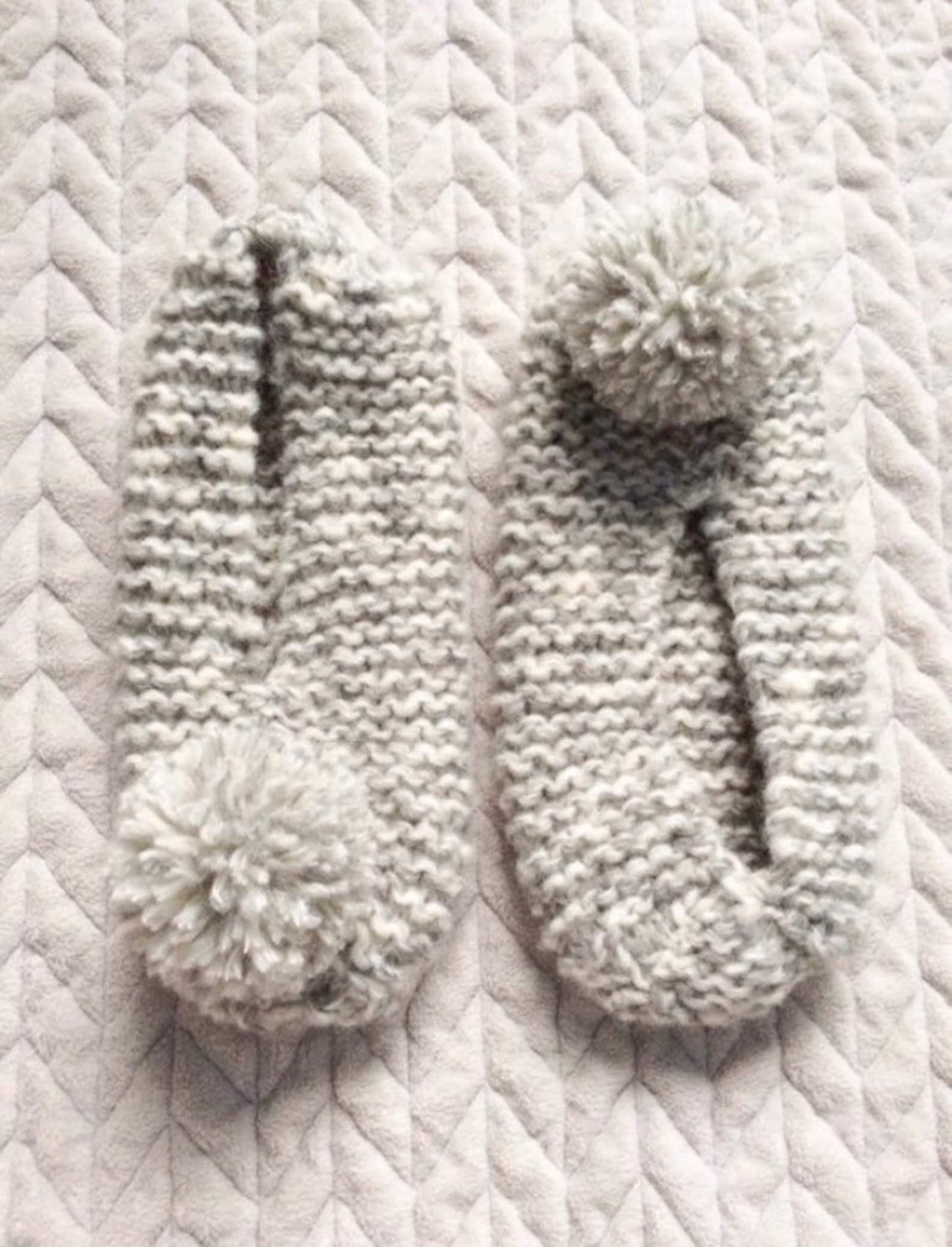 Comfy Knitted Slippers Knitting Pattern