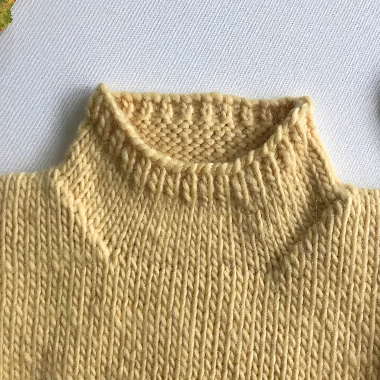 Easy Bulky Sweater Knitting Pattern | child & adult sizes