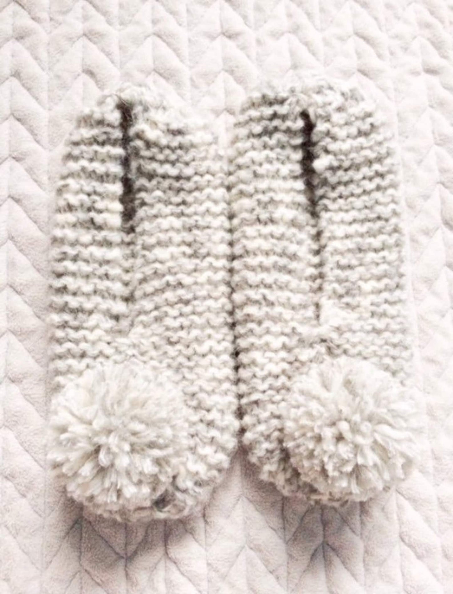 Comfy Knitted Slippers Knitting Pattern