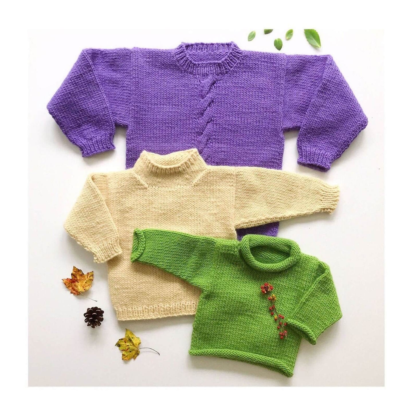 Easy Bulky Sweater Knitting Pattern | child & adult sizes