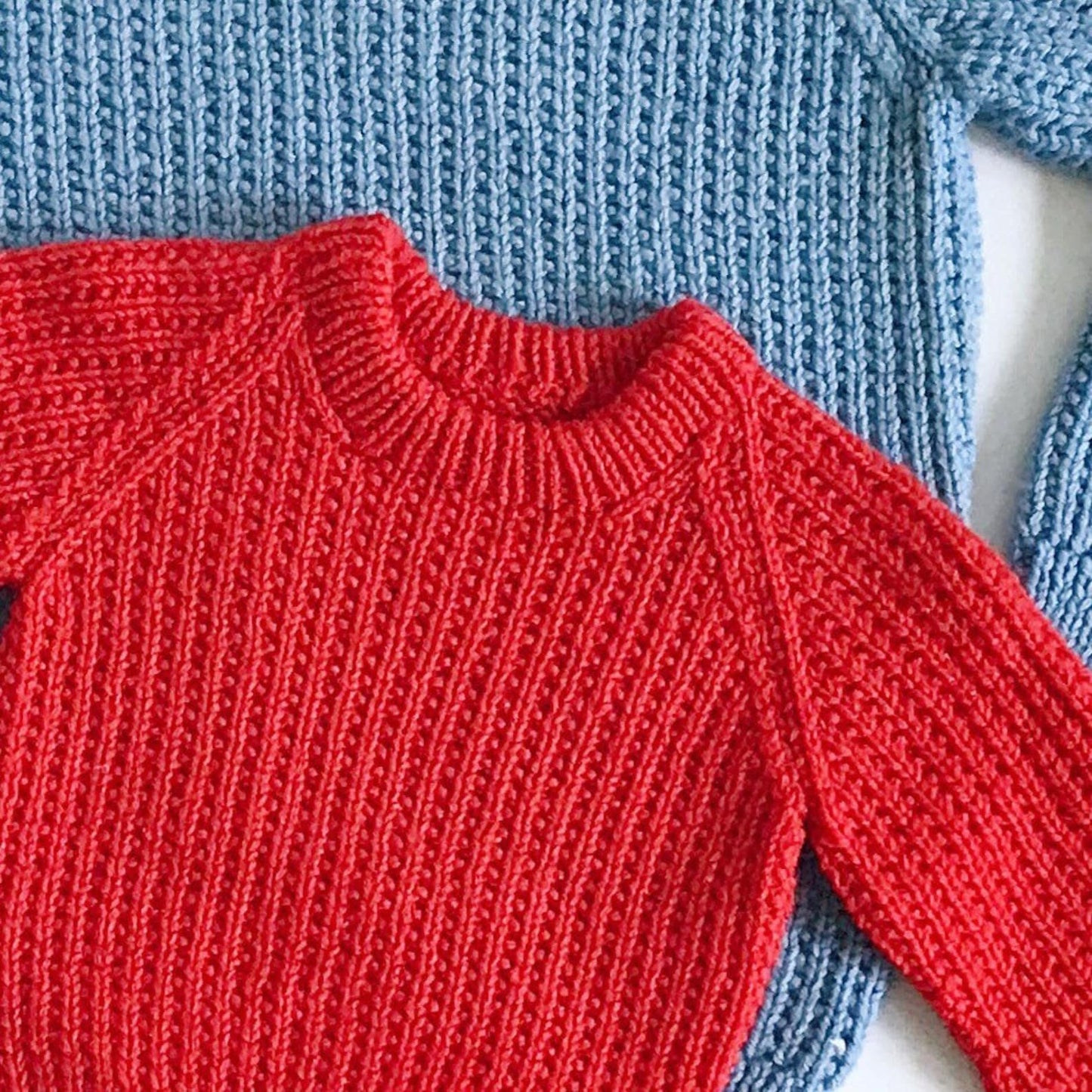 Raglan Sweater Knitting Pattern