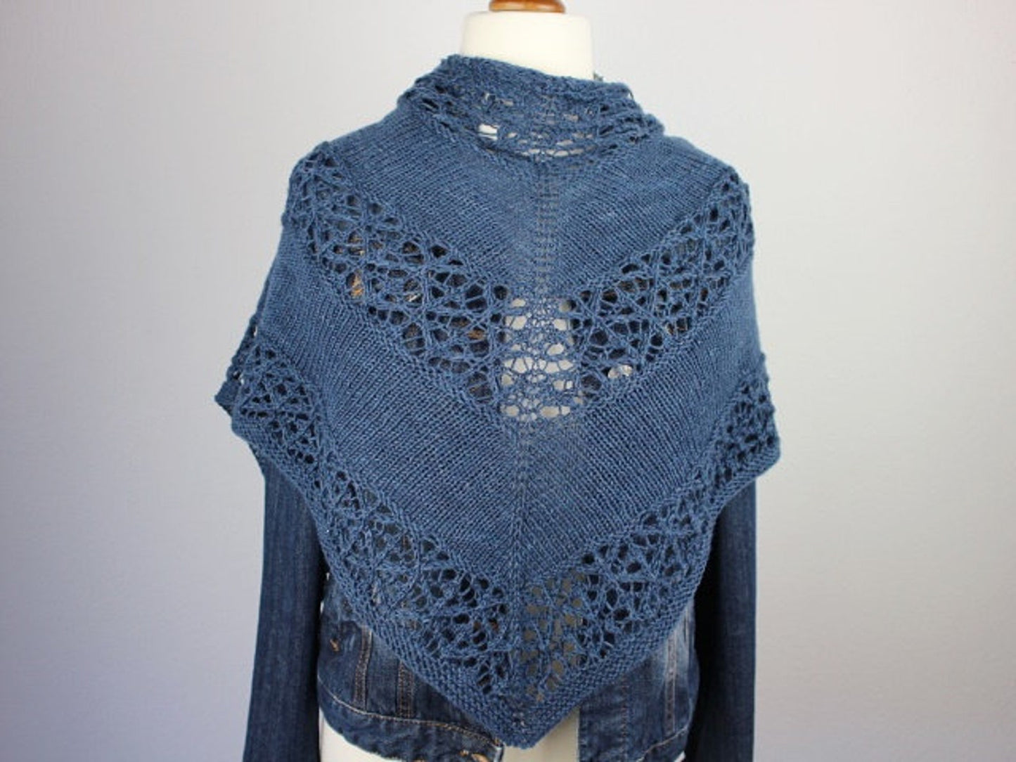 Trendy Hippie Shawl Knittin Pattern