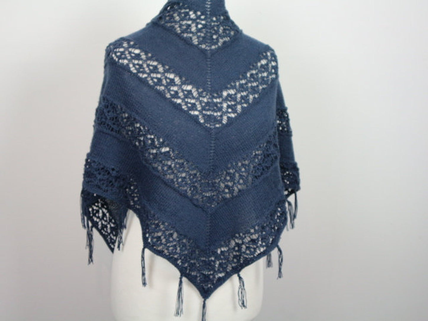 Trendy Hippie Shawl Knittin Pattern