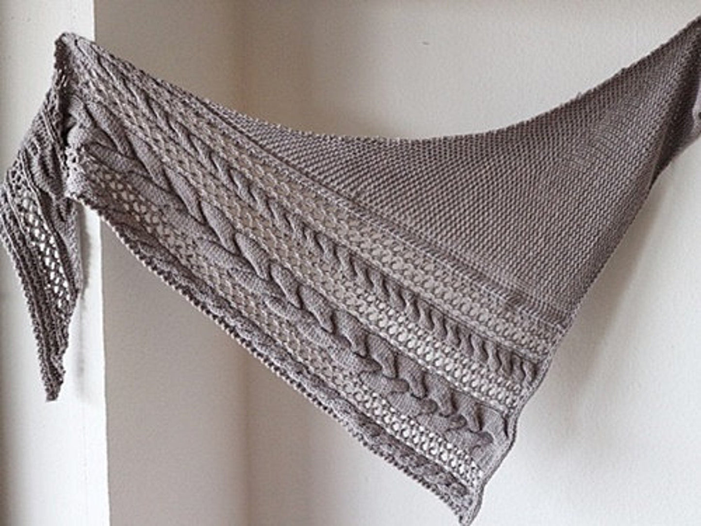 Cozy Winter Shawl Knitting Pattern