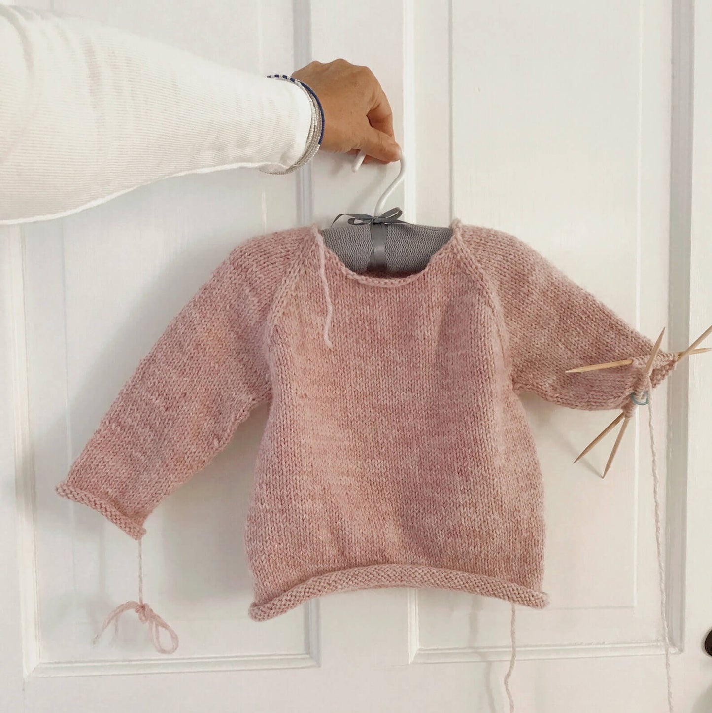 Top Down Sweater Knitting Pattern | 6m to 12 years